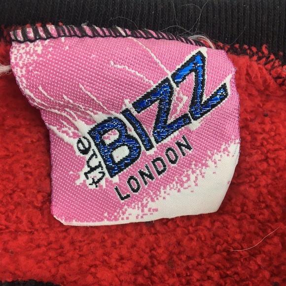 Vintage 80s FM 93Q Houston Radio 1980s Top 40 KKBQ The Bizz Sweatshirt Small - Picture 4 of 8